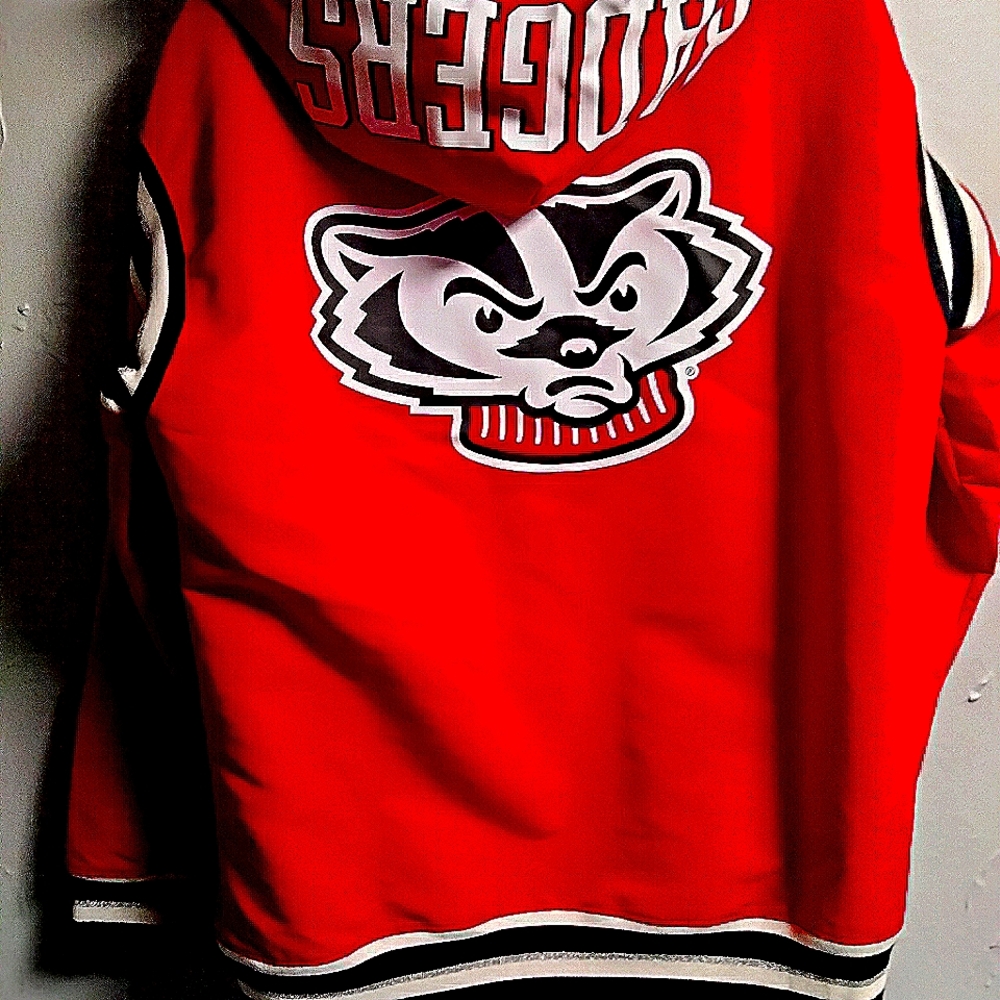 Victoria's secret pink pullover! Limited edition. Wisconsin badger pullover.